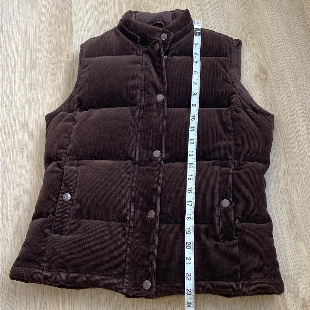 GAP Corduroy Down Filled Puffer Vest - Picture 12 of 12